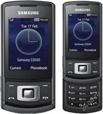 Лот: 1513375. Фото: 1. Samsung S3500 ebony black. Кнопочные мобильные телефоны