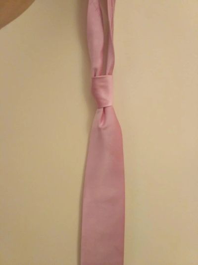 Лот: 8808106. Фото: 1. Дорогой розовый галстук. Галстуки