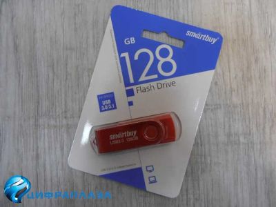 Лот: 20679676. Фото: 1. 128GB накопитель USB3.0 Smartbuy... USB-флеш карты