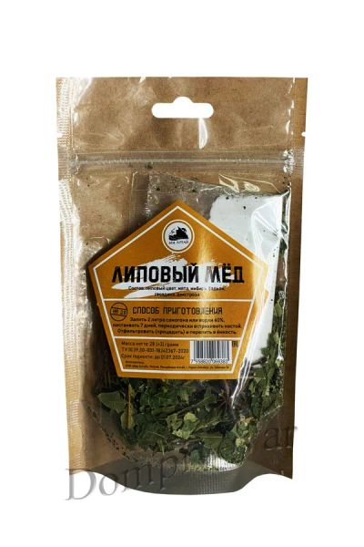 Лот: 18416265. Фото: 1. Набор трав Липовый мед, 28 г. Ингредиенты для приготовления напитков