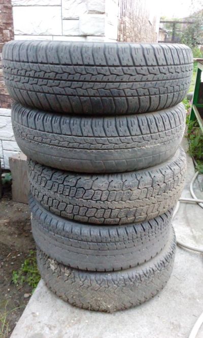 Лот: 8169860. Фото: 1. Колеса 13" 4х100 5 штук!!!. Шины на дисках