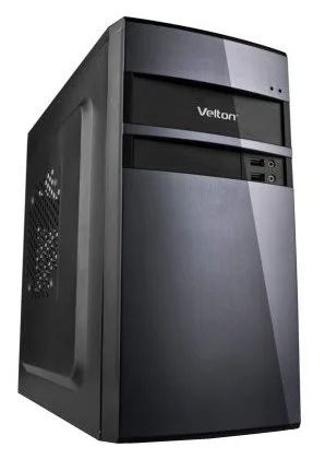 Лот: 11431768. Фото: 1. Корпус mATX Velton 7801A-D 450W... Корпуса, блоки питания
