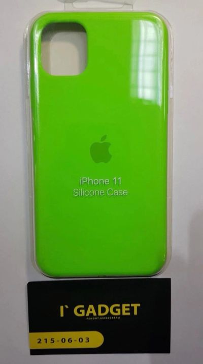 Лот: 17284586. Фото: 1. Чехол Silicone Case Iphone 11... Чехлы, бамперы