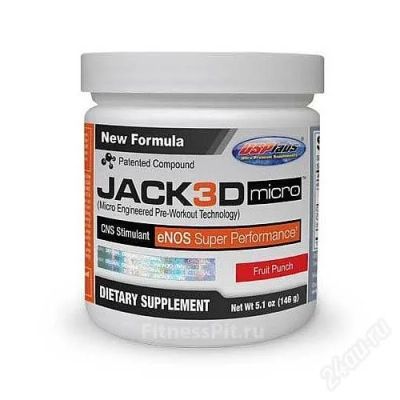 Лот: 2884703. Фото: 1. Предтреник usplabs Jack3d Micro... Спортивное питание, витамины