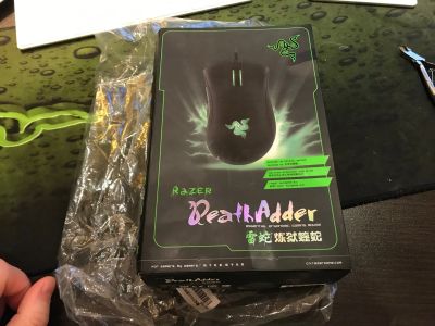 Лот: 13033205. Фото: 1. Мышь игровая Razer DeathAdder... Клавиатуры и мыши