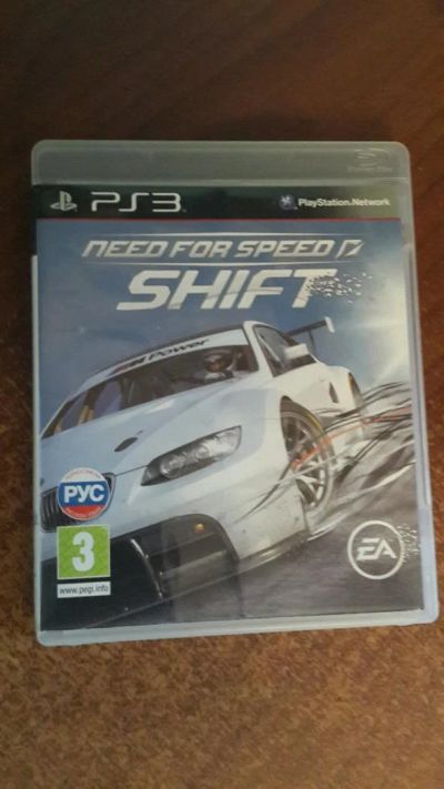 Лот: 4866597. Фото: 1. need for speed shift (полностью... Игры для консолей