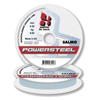 Лот: 15931553. Фото: 1. Леска моно. Salmo Hi-Tech POWERSTEEL... Леска, блесны, крючки, мормышки