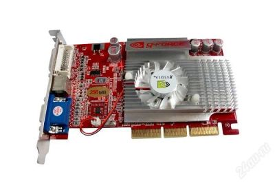 Лот: 1547241. Фото: 1. GeForce 5500 AGP 8X 256MB DDR. Видеокарты
