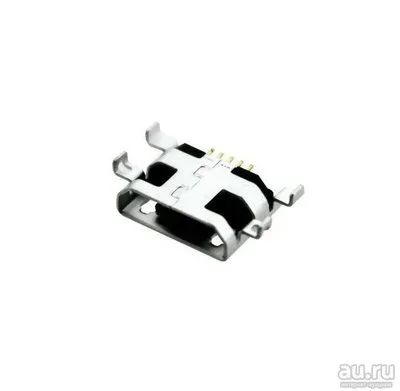 Лот: 9635198. Фото: 1. Разъем Fly IQ440/IQ436/DS131/IQ4404... Шлейфы, разъёмы