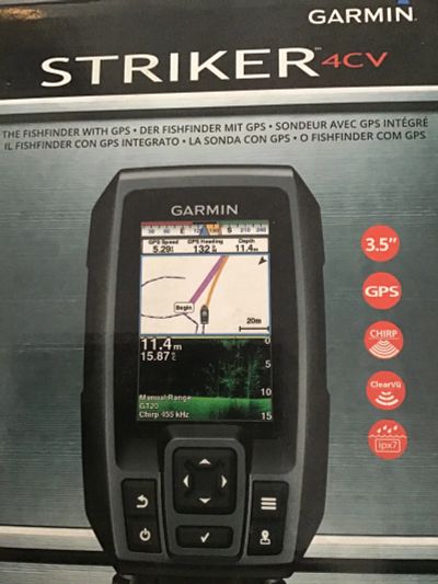 Лот: 17269574. Фото: 1. Эхолот Garmin striker 4dv/cv. Эхолоты