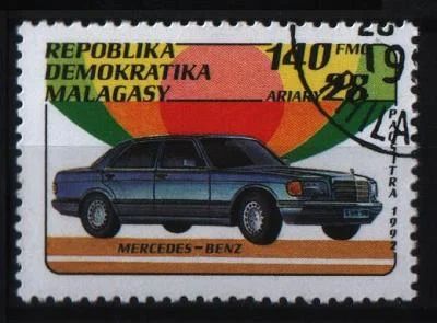 Лот: 6790475. Фото: 1. Мадагаскар 1992г мерседес. Марки