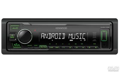 Лот: 13052093. Фото: 1. Kenwood KMM-105GY тюнер/USB/AUX... Автомагнитолы