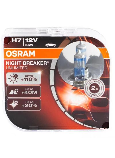 Лот: 16945777. Фото: 1. Лампа Night Breaker H7 12V (55W... Оптика и освещение