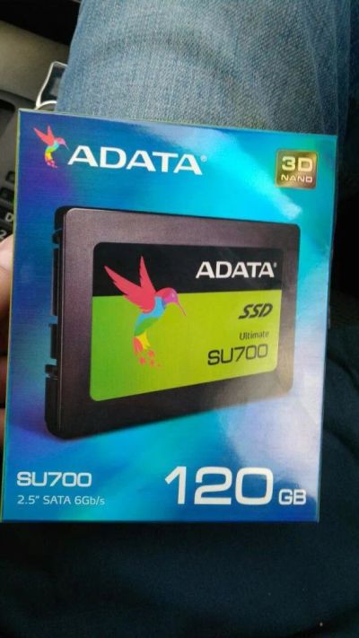 Лот: 10435922. Фото: 1. SSD диск A-DATA SU700 120gb новый... SSD-накопители