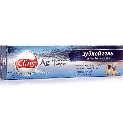 Лот: 12242020. Фото: 1. Зубной гель Cliny (Клини) для... Косметика для животных