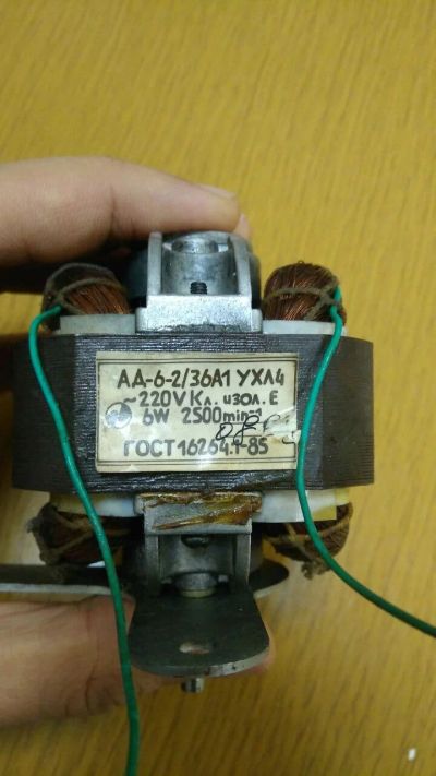 Лот: 17134843. Фото: 1. Электродвигатель асинхронный АД-6-2... Электродвигатели, микромоторы