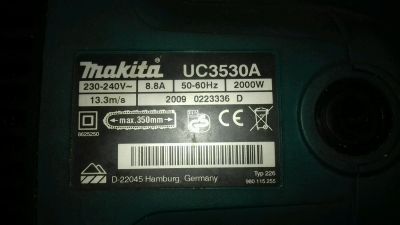 Лот: 11238454. Фото: 1. Пила цепная Makita UC3530A (сборка... Электроинструмент