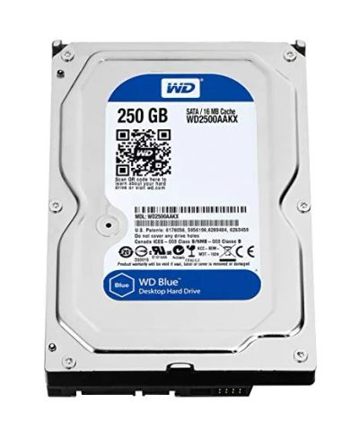 Лот: 12143698. Фото: 1. 250gb hdd WD Blue. Жёсткие диски (HDD)