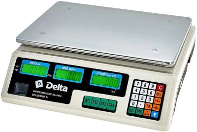 Лот: 17168440. Фото: 1. Весы торговые Delta TBH-40 до... Торговое