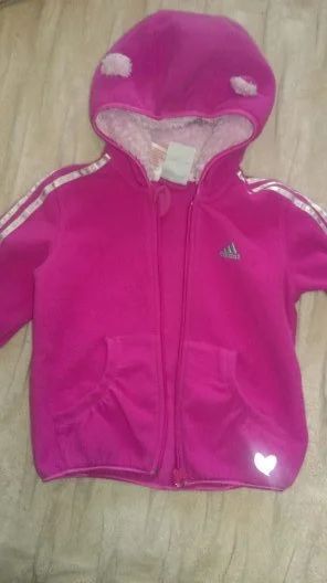 Лот: 5289985. Фото: 1. толстовка флисовая Adidas оригинал... Спортивная одежда