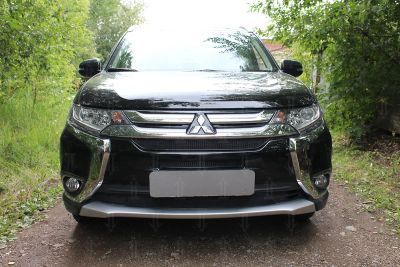 Лот: 7667858. Фото: 1. Защитная сетка радиатора Mitsubishi... Другое (оснащение, оборудование, аксессуары)