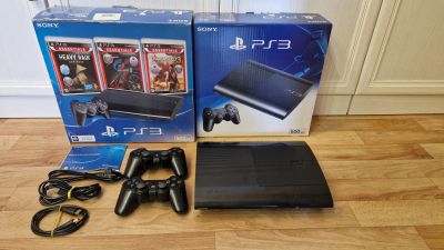 Лот: 19901561. Фото: 1. Прошитая игровая приставка PS3... Игровые приставки, консоли