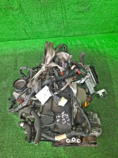 Лот: 16691201. Фото: 1. Двигатель Nissan Cube Z10 CG13DE... Двигатель и элементы двигателя