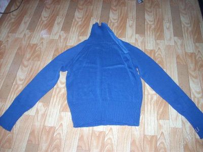 Лот: 1981104. Фото: 1. свитер с молнией на горловине... Свитеры, толстовки