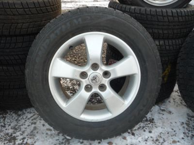Лот: 4792233. Фото: 1. Шины и диски с Японии 215/65 R16... Шины на дисках