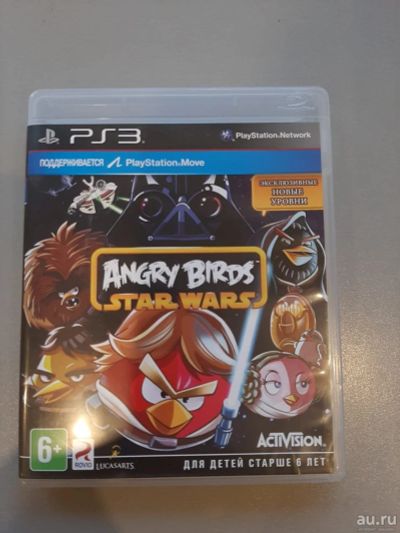 Лот: 16489658. Фото: 1. (PS3) Angry Birds Star Wars (русская... Игры для консолей