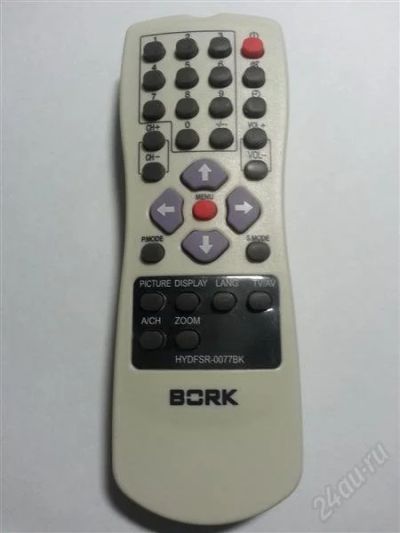 Лот: 2707621. Фото: 1. Пульт BORK HYDFSR-0077BKU. Другое (бытовая техника)