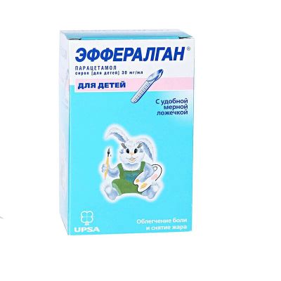 Лот: 24685746. Фото: 1. Эффералган 30 мг/мл сироп 90 мл... Лекарства