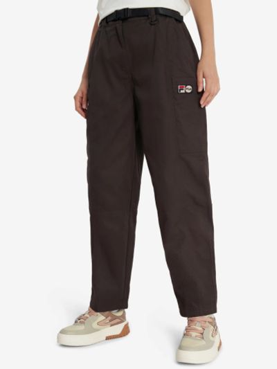 Лот: 24664772. Фото: 1. Брюки женские FILA, Коричневый. Спортивные брюки, штаны