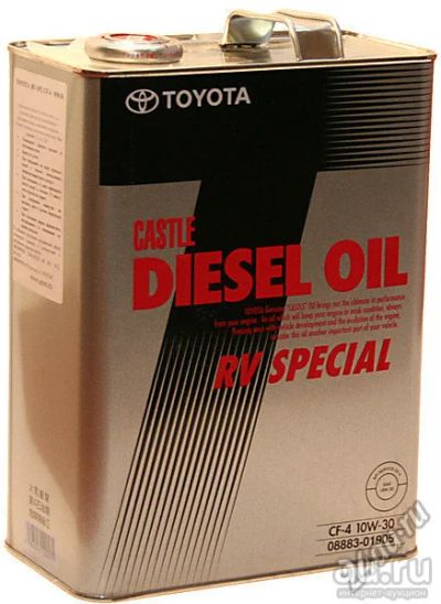 Лот: 13626051. Фото: 1. Toyota Diesel Oil RV Special CF-4... Масла, жидкости