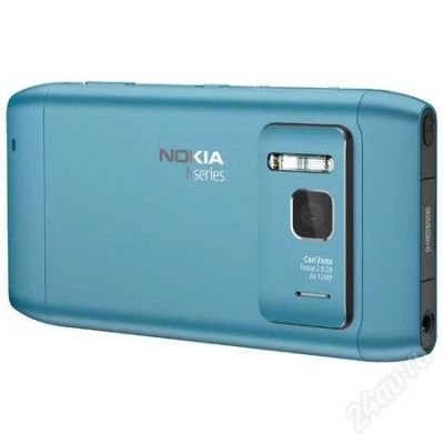 Лот: 972020. Фото: 1. NOKIA N8 Blue. Смартфоны