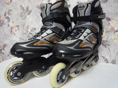 Лот: 17338584. Фото: 1. Fila Primo Comp - Раз: 42,5/27... Роликовые коньки, скейтборды, самокаты