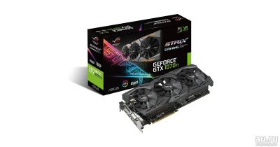 Лот: 14482968. Фото: 1. Asus GeForce GTX 1070 TI STRIX... Видеокарты