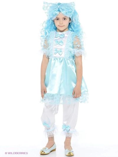 Лот: 10774963. Фото: 1. костюм Мальвина фирма Батик размер... Детские карнавальные, праздничные костюмы