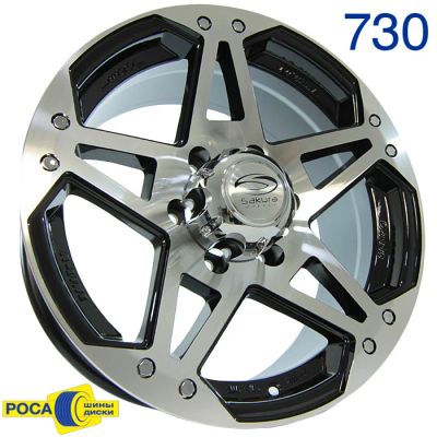 Лот: 4121348. Фото: 1. Комплект дисков Sakura Wheels... Диски