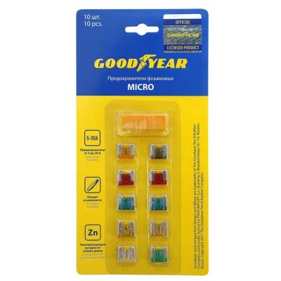 Лот: 25614239. Фото: 1. Флажковые предохранители Goodyear... Шины