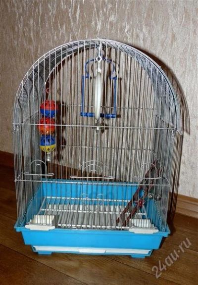 Лот: 2097551. Фото: 1. Клетка для птиц. Домики, переноски, клетки, когтеточки