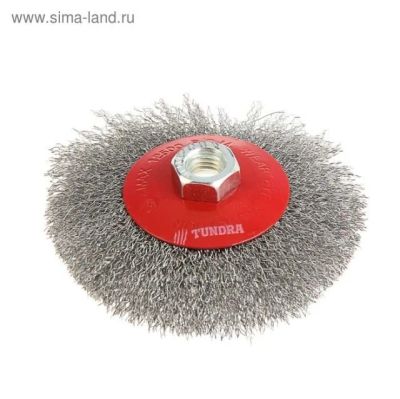 Лот: 16904866. Фото: 1. Щетка металлическая "TUNDRA" для... Расходные материалы, сменные насадки
