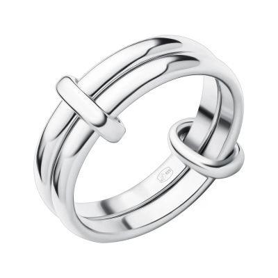 Лот: 23848877. Фото: 1. Серебряное кольцо. Кольца, перстни