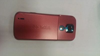 Лот: 7265019. Фото: 1. Корпус Nokia 5000 красный со средней... Корпуса, клавиатуры, кнопки
