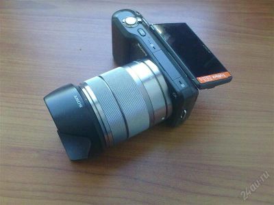 Лот: 1491230. Фото: 1. Sony nex-3 с объективом 18-55. Цифровые компактные
