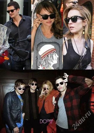 Лот: 1273053. Фото: 1. Любимая модель очков Ray Ban звезд... Очки солнцезащитные