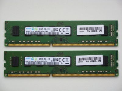 Лот: 10402880. Фото: 1. 8Gb (2 x 4Gb) Samsung PC3-12800... Оперативная память