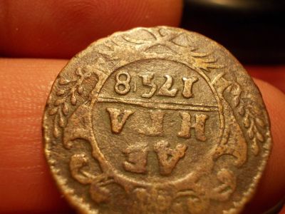 Лот: 15969539. Фото: 1. Уникальная Денга -174(3)8 года... Россия до 1917 года