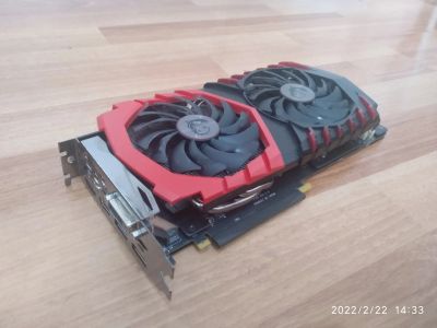 Лот: 18672290. Фото: 1. Видеокарта MSI gtx 1060 6gb Gaming. Видеокарты