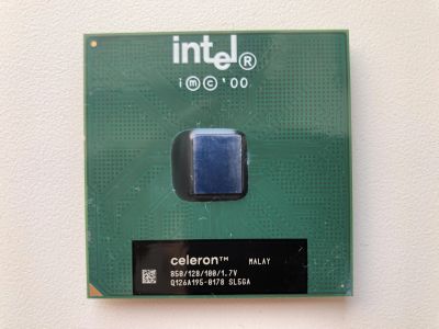 Лот: 19039834. Фото: 1. Intel Celeron 850Mhz (SL5GA) Ретро. Процессоры